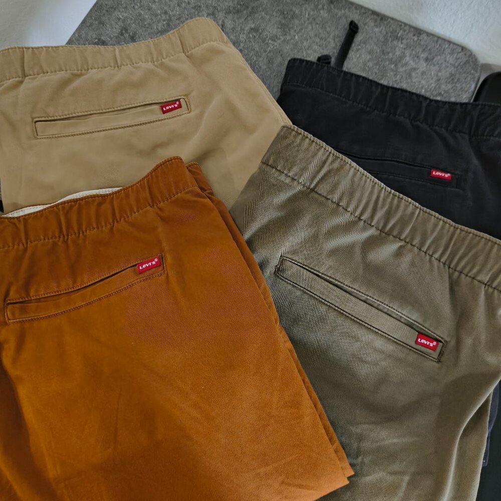Levi’s Men’s Jogger Chino Pants Lot (4) XXL Comfort Waist
